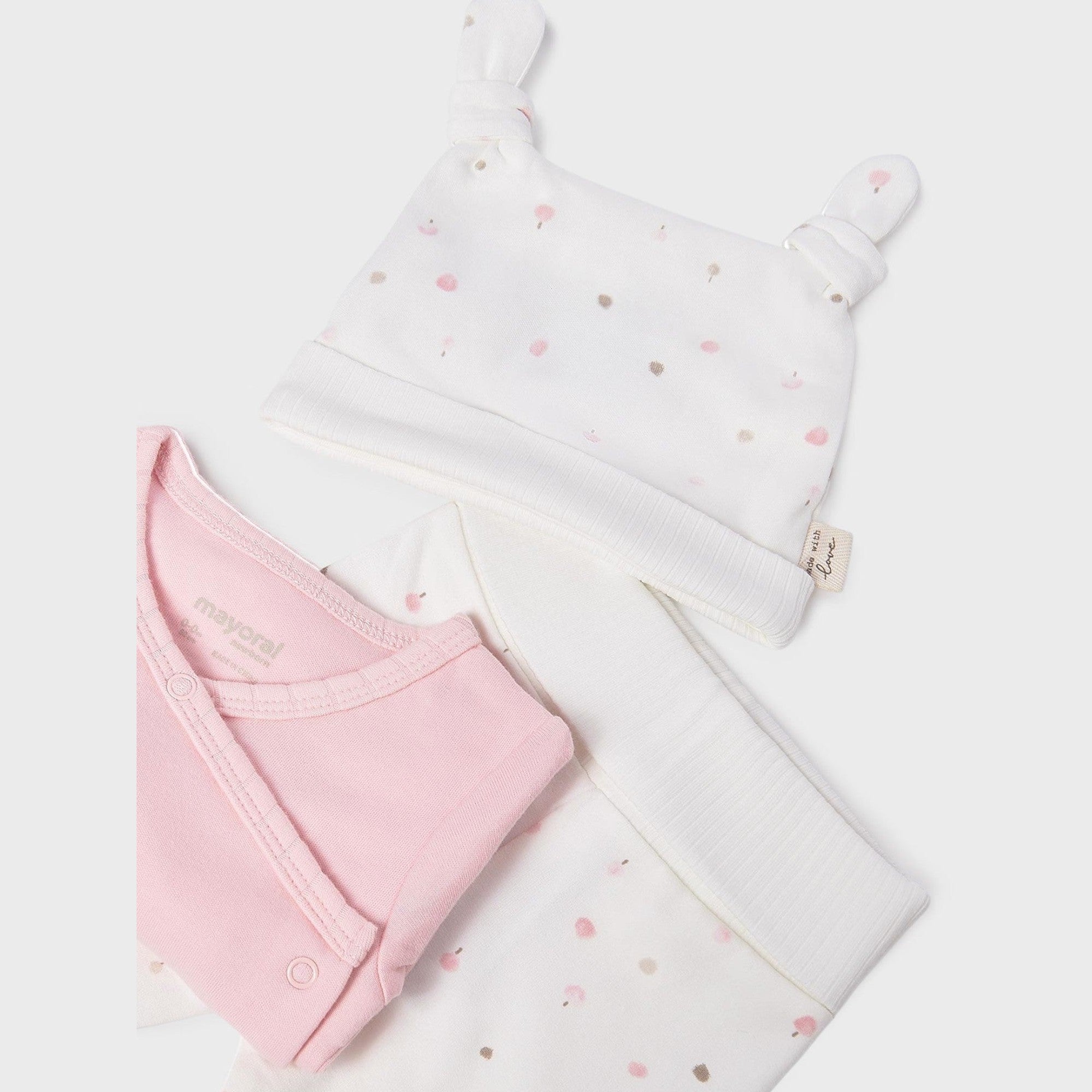 Completo nascita Neonata Rosa 9980/38 -  NANU' BABY