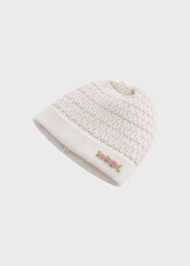 Cuffia Neonata Rosa EK1371 by MARLU'