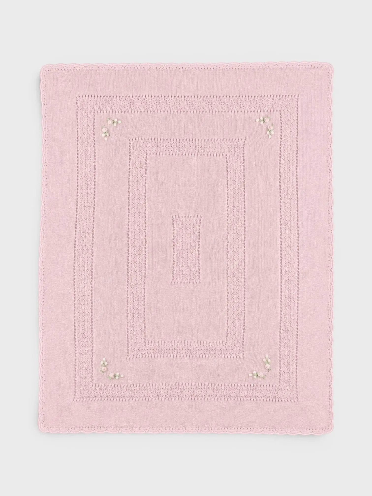 Coperta Neonata Rosa TIANA/CO by PICCOLA GIUGGIOLA