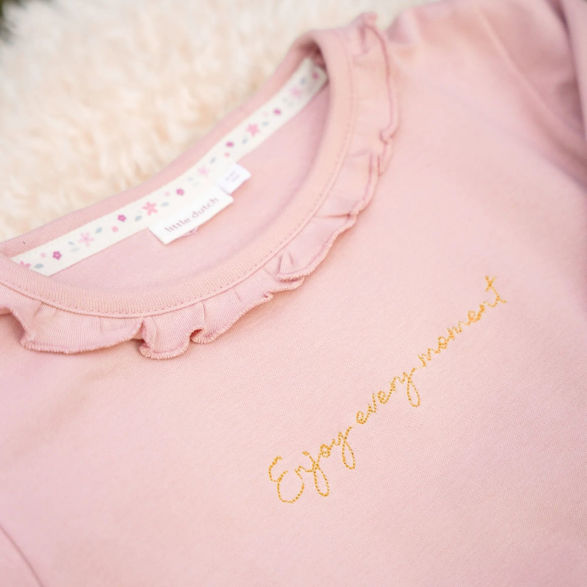 T-shirt manica lunga - Giardino delle fate Bimba Rosa CL25091001