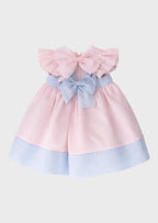 Abito Bimba Rosa L1228 by SARTORIA DEI PICCOLI