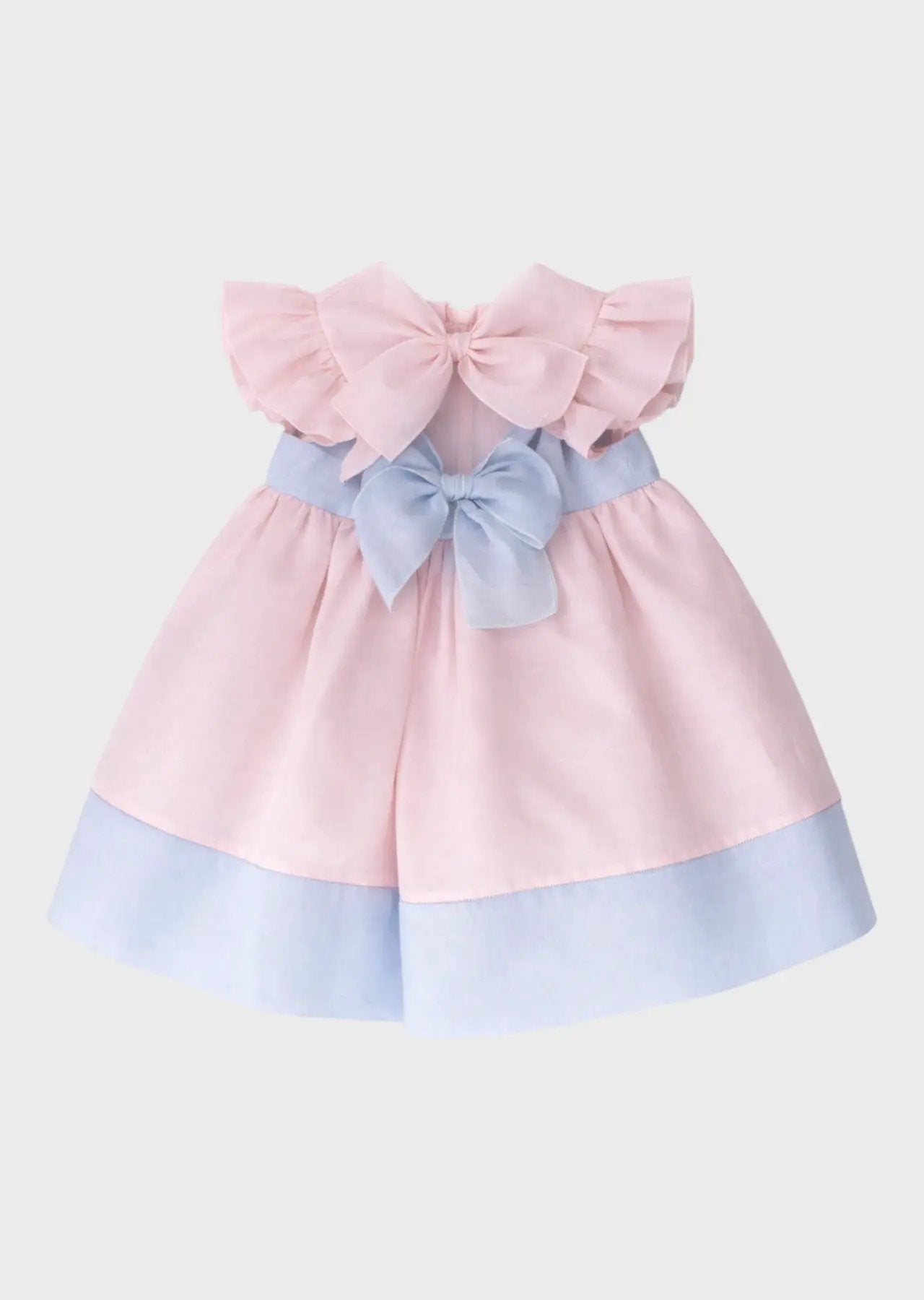Abito Bimba Rosa L1228 by SARTORIA DEI PICCOLI