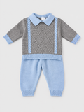 Completo nascita Neonato Grigio 8273 by BIMBALO'