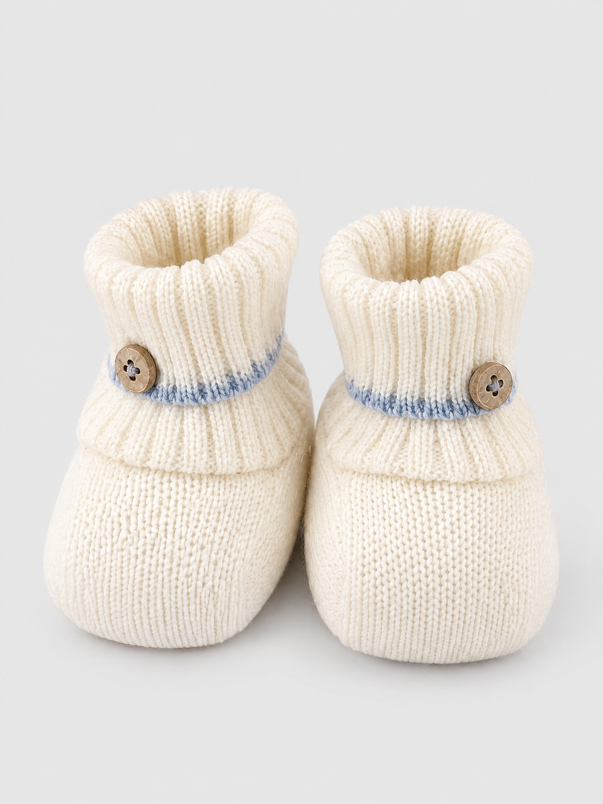 Babbucce Neonato Bianco 8242 by BIMBALO'