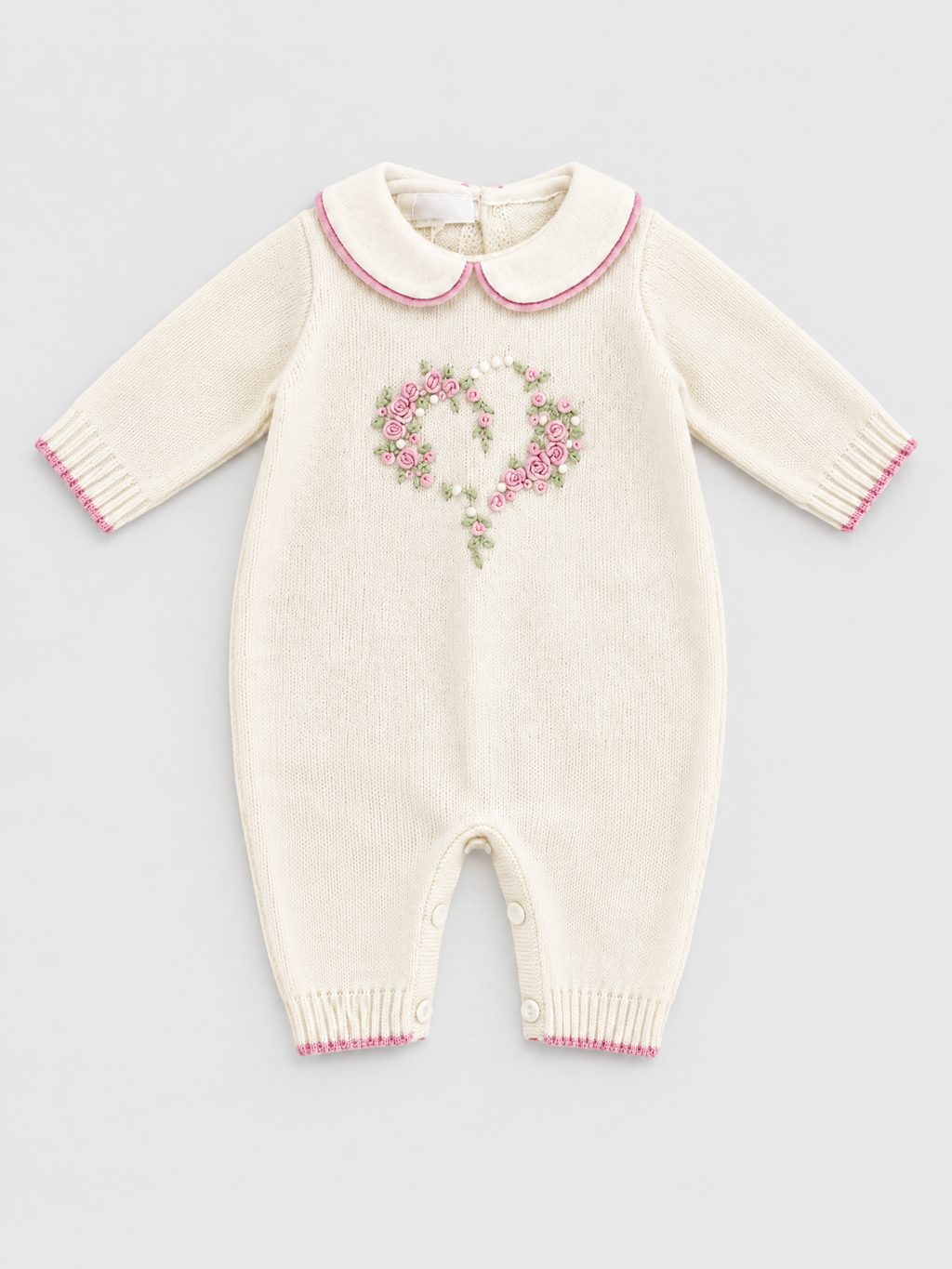 Tutina Neonata Bianco 8197 by BIMBALO'