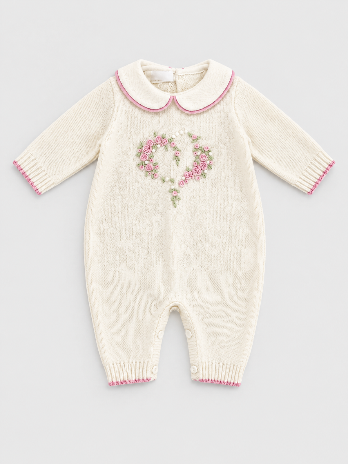 Tutina Neonata Bianco 8197 by BIMBALO'