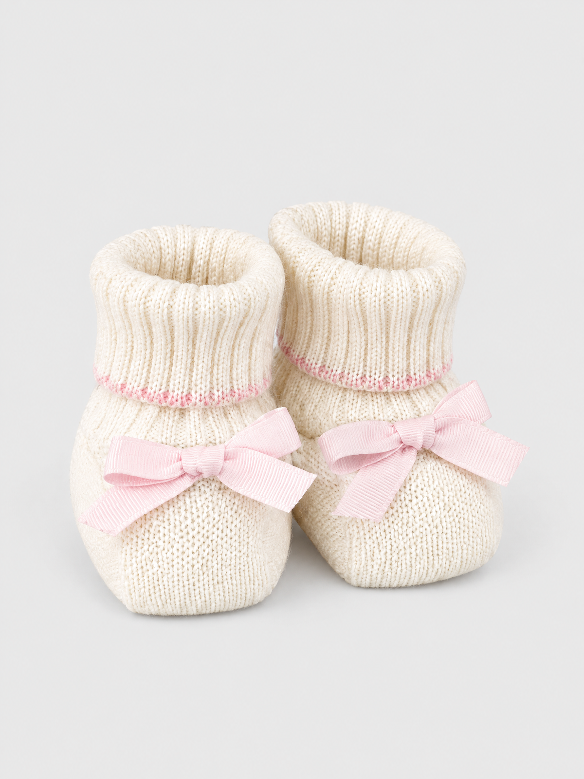 Babbucce Neonato Bianco 8236 by BIMBALO'