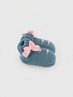 Babbucce Neonata Verde LOVE FLOWER 700