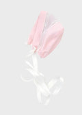 Cuffia Neonata Rosa PONZA 3105 by PICCOLA GIUGGIOLA