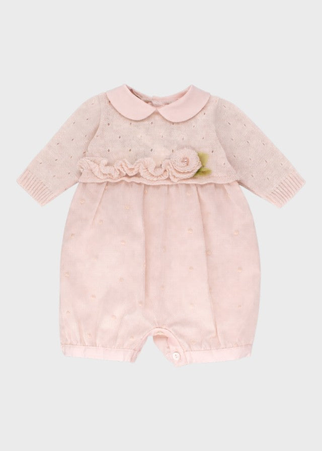 Pagliaccetto Bimba Rosa FIORE PERLA 7123 by BIMBALO'