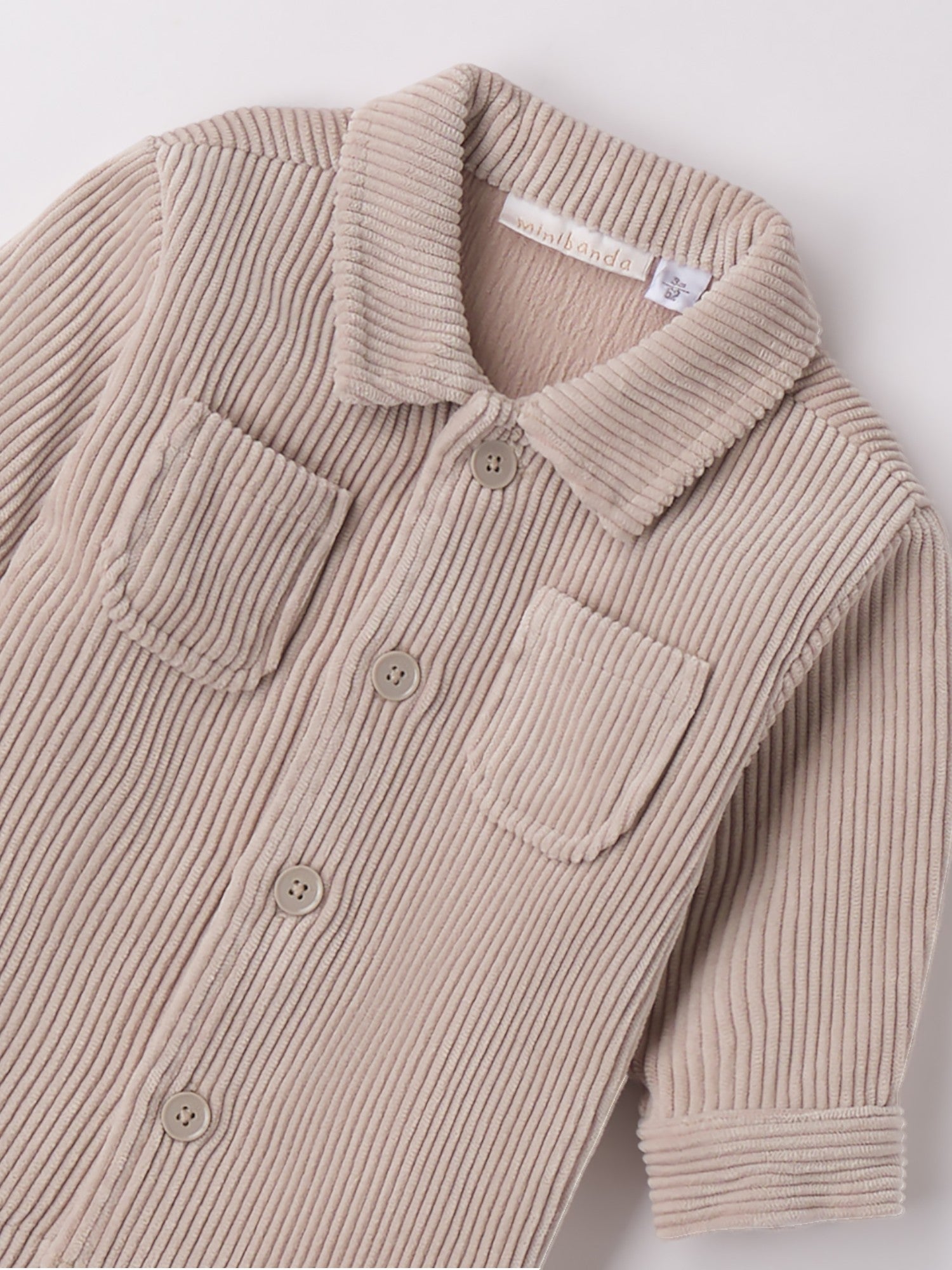 Camicia Ml Bimbo TORTORA 3F605/521 -  NANU' BABY