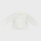 Giacca Cerimonia Bimbo Bianco 3/878 by PONTO POR PONTO