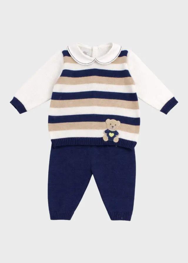 Completo nascita Neonato Blu EK6050 by MARLU'