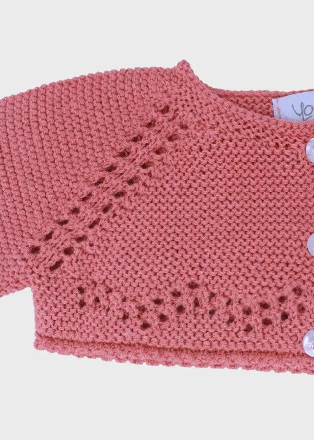 Giacca Bimba Rosa CORTA DESAGUJADO 9000/48 by YOEDU