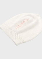Cuffia Neonata Bianco MARCO/CU by PICCOLA GIUGGIOLA