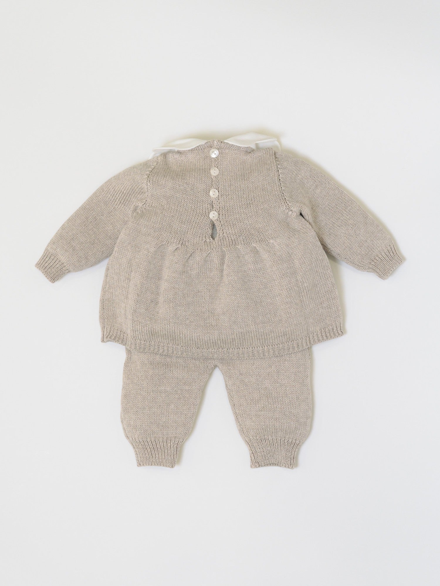 Completo nascita Neonata Beige 2P92/3007 -  NANU' BABY