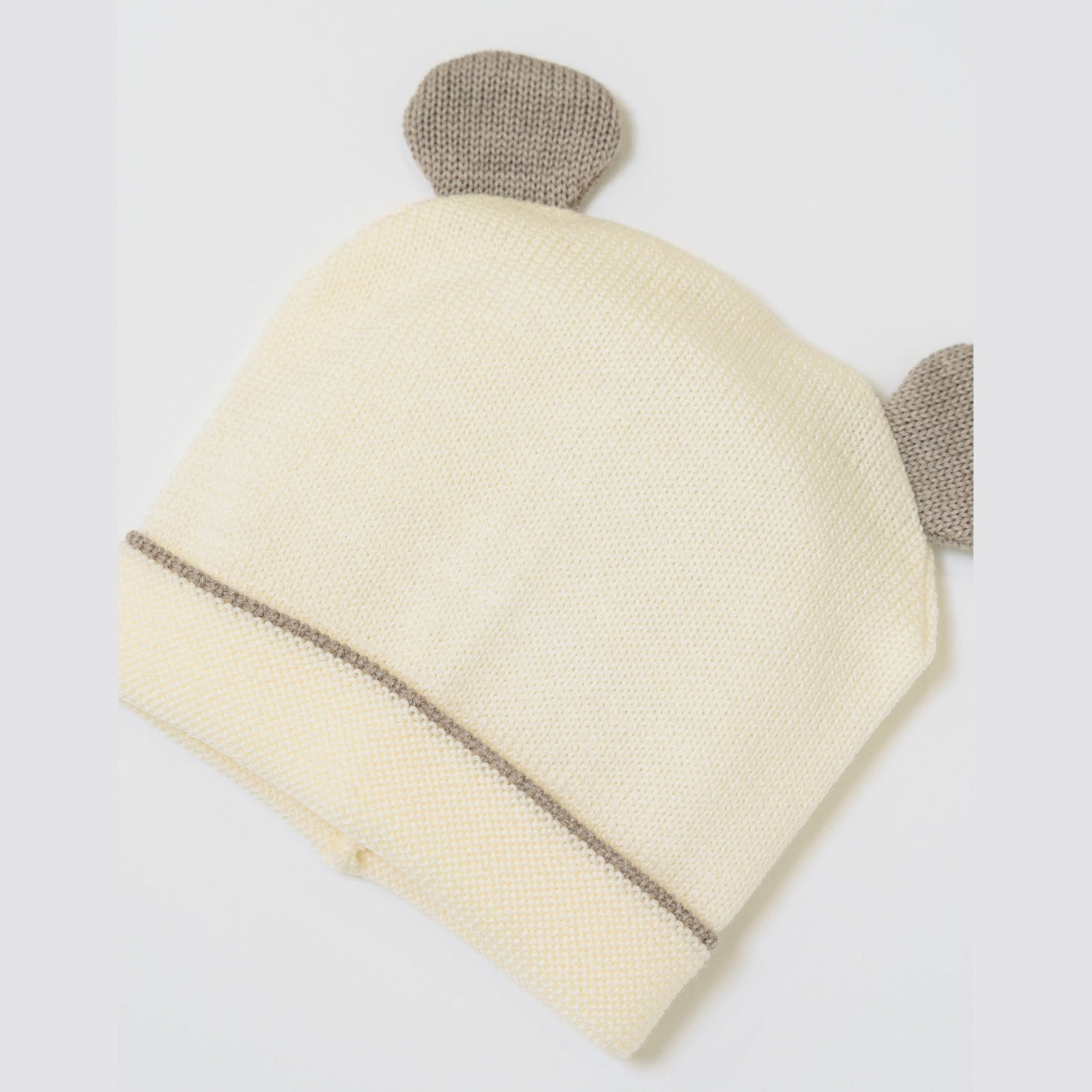 Cuffia Neonato VANIGLIA IN5871/V -  NANU' BABY
