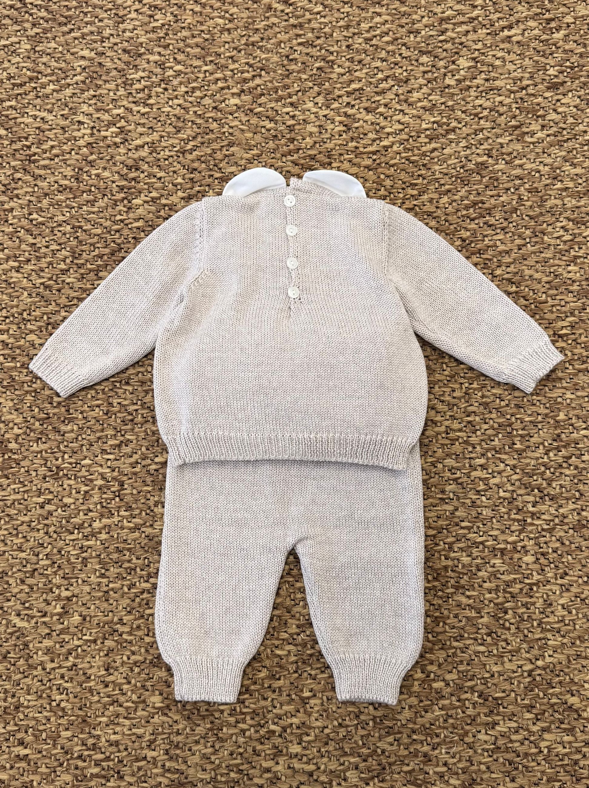 Completo nascita Neonato Beige 2P85