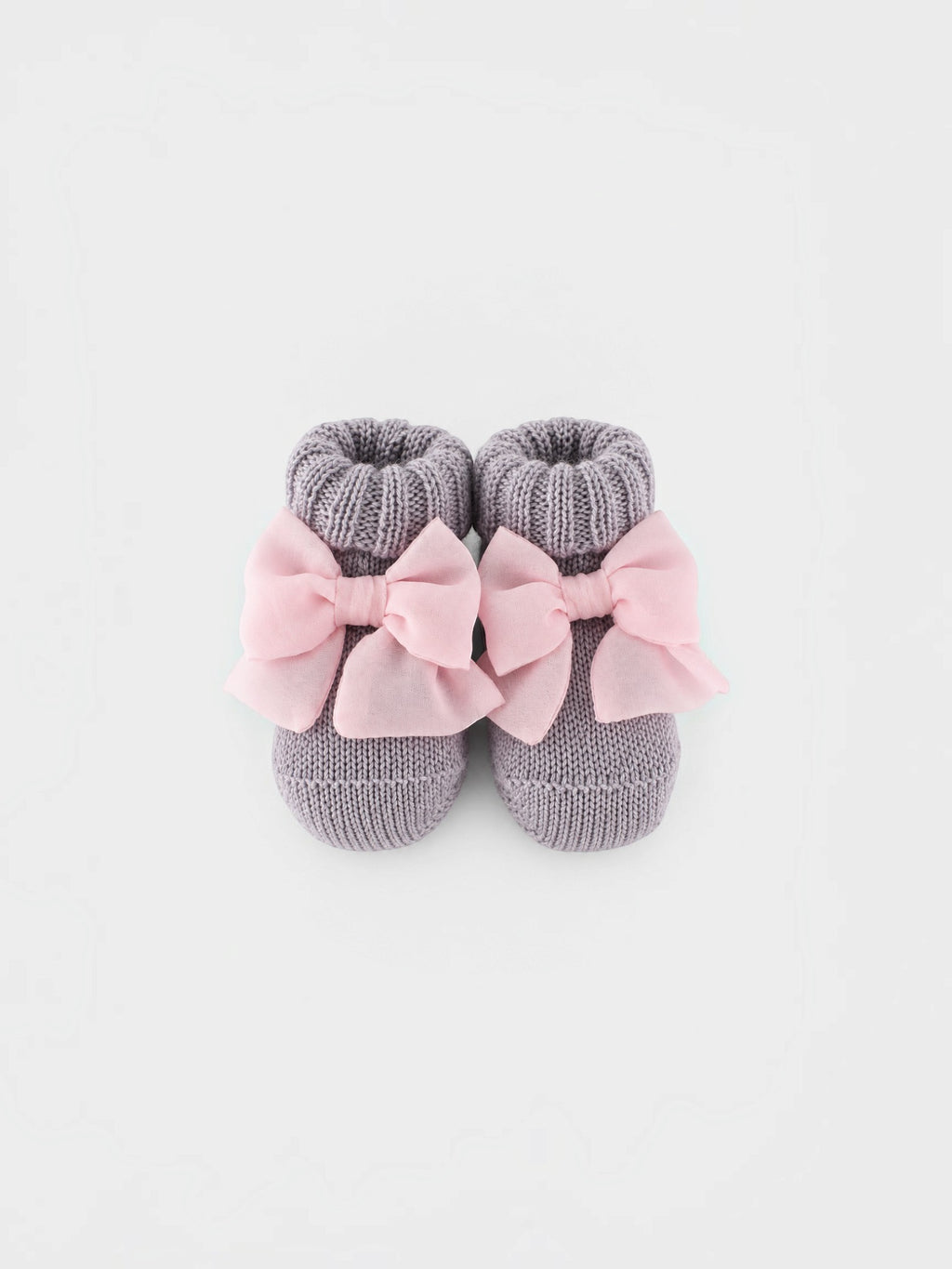 Babbucce Neonata Grigio CUORE/703