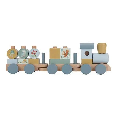 Trenino Multicolore LD7254 by LITTLE DUTCH