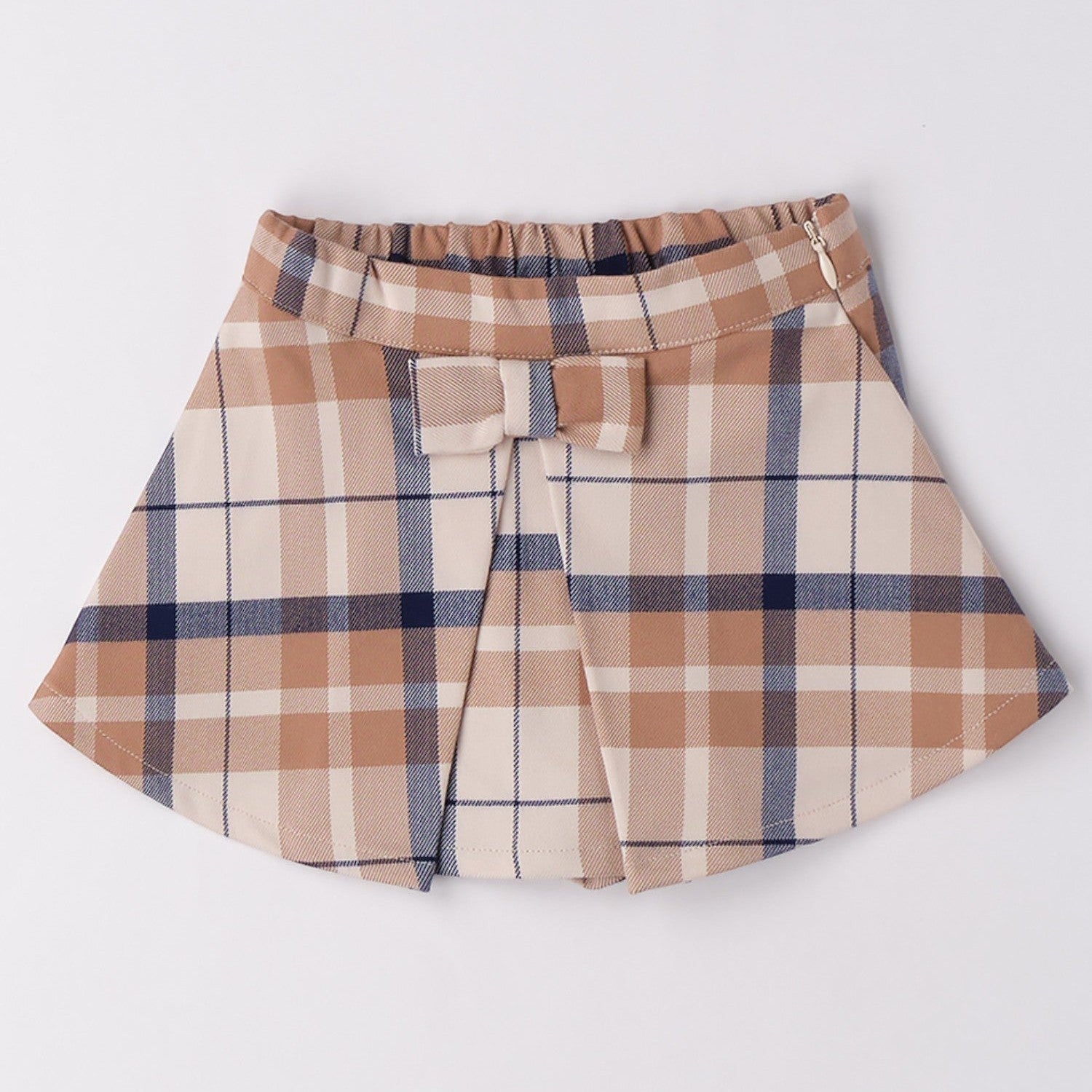 Pantalone Tessuto Navetta Corto Bimba Avorio 3F744/2911 -  NANU' BABY