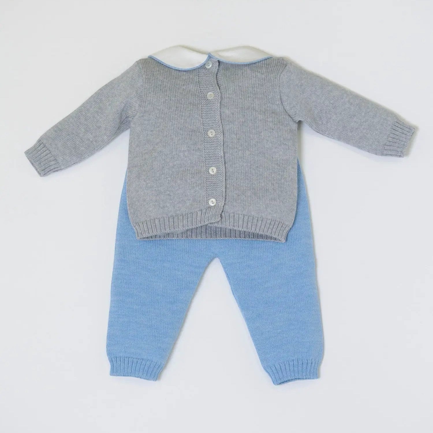 Completo nascita Neonato Grigio CAVALLINO/522 by BABY LORD