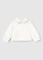 Blusa texture Bimba Ecru 2115/31 by MAYORAL