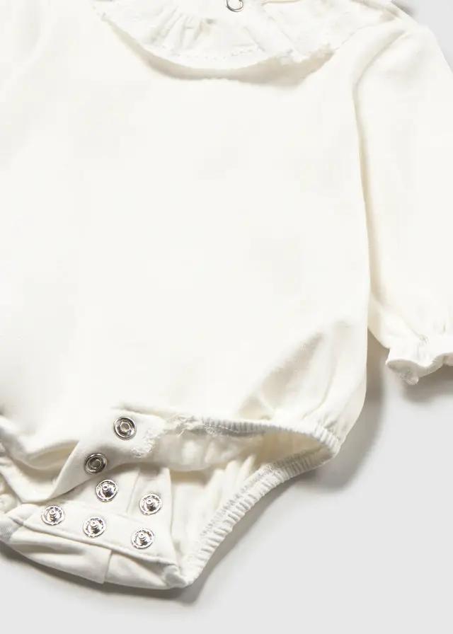 Body con colletto Bimba Ecru 2770/88 by MAYORAL