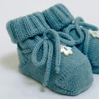 Babbucce Neonato Verde TEDDY LOVE 705 by BABY LORD
