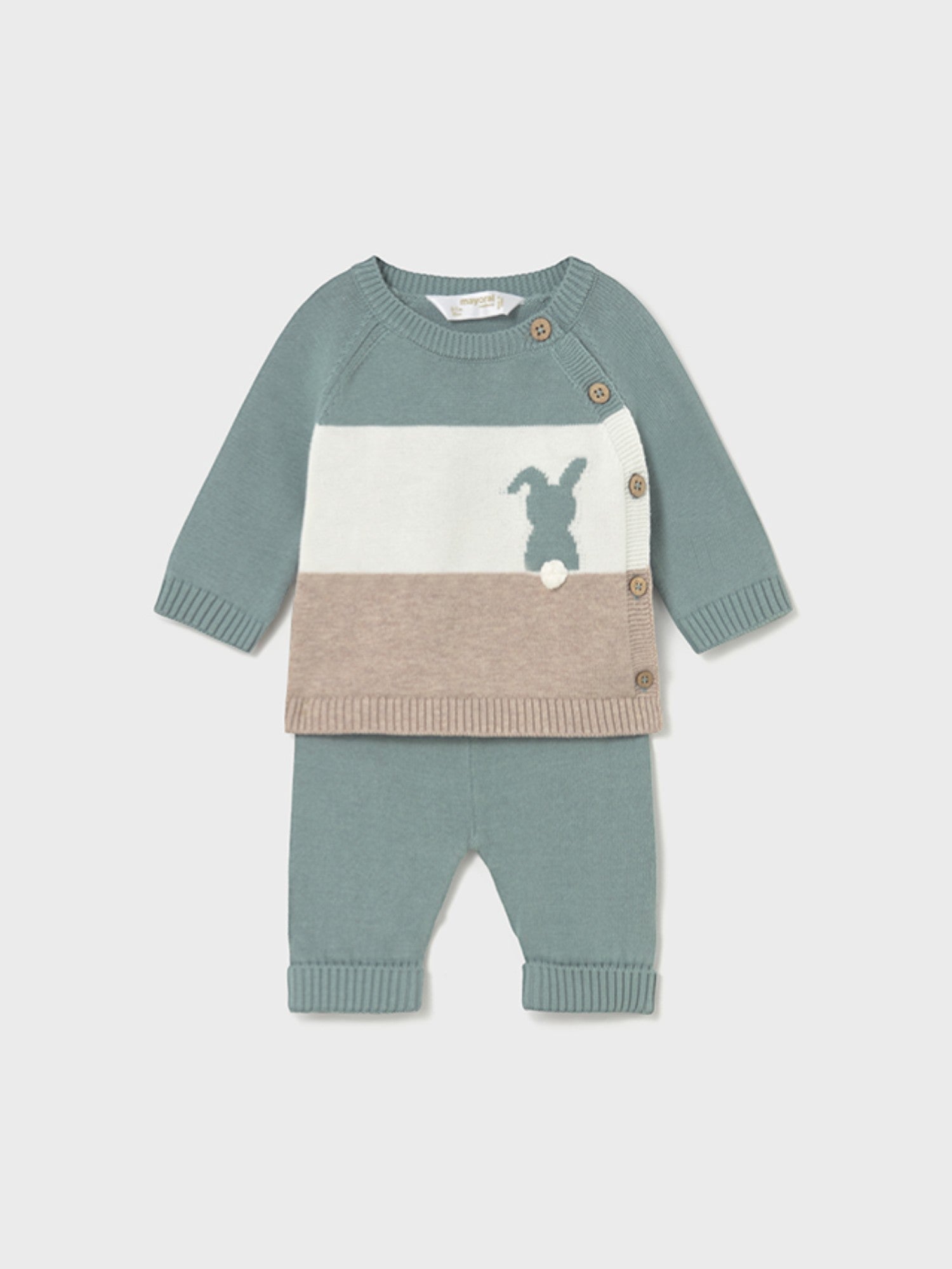 Completo nascita Neonato Verde 2569/26 -  NANU' BABY