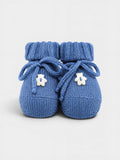 Babbucce Neonato Blu TEDDY LOVE 705/I by BABY LORD