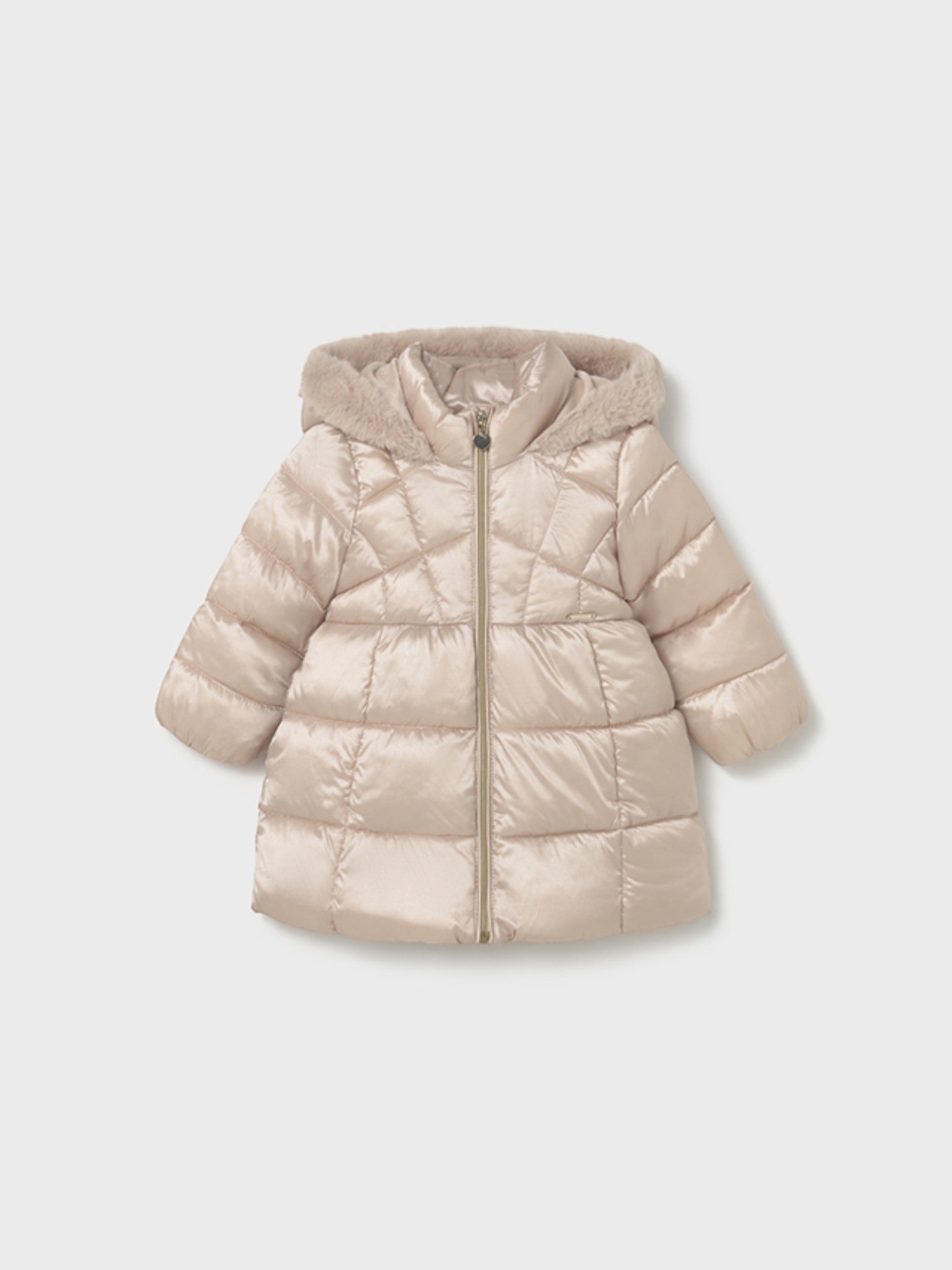 Giaccone lungo Bimba Beige 2436/55 -  NANU' BABY