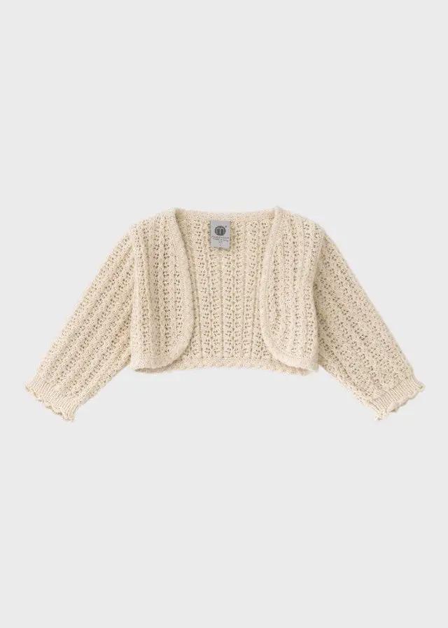 Giacca Bimba Vaniglia EN80045 by MARLU'