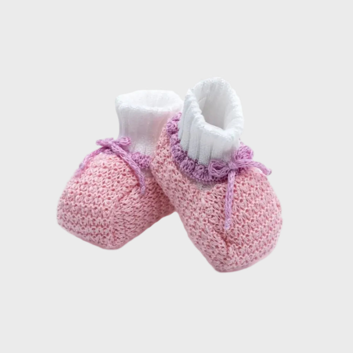 Babbucce Neonata Bianco EL36S by STELLA