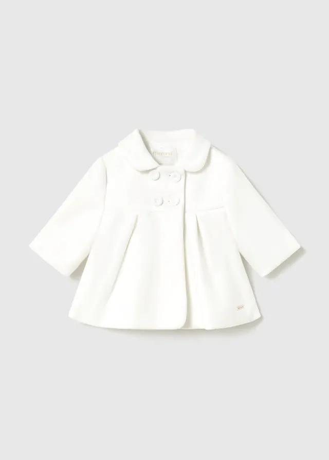 Cappotto Bimba Ecru 2407/11 by MAYORAL