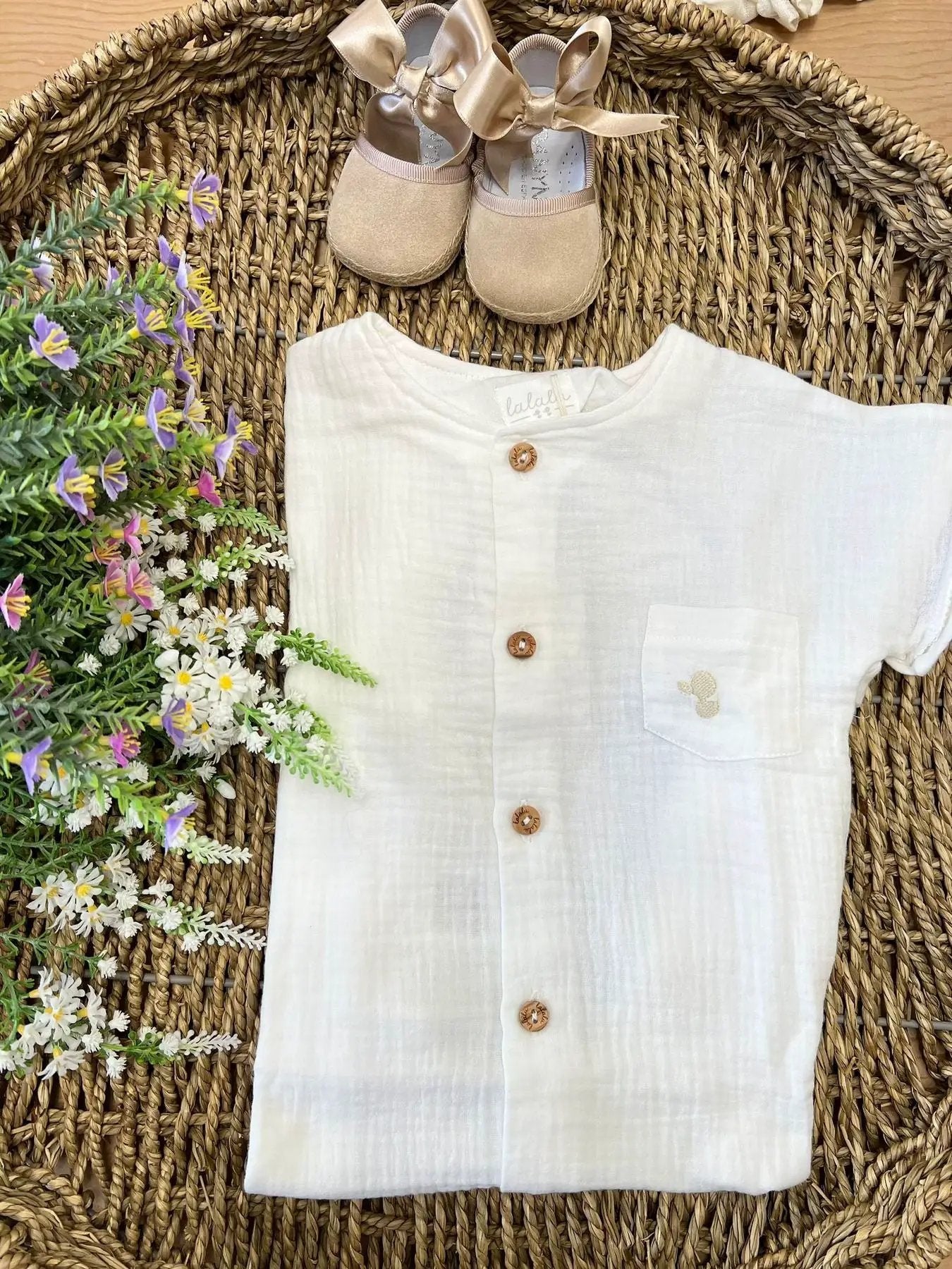 Tutina Neonato Latte TBL020G by LALALU'