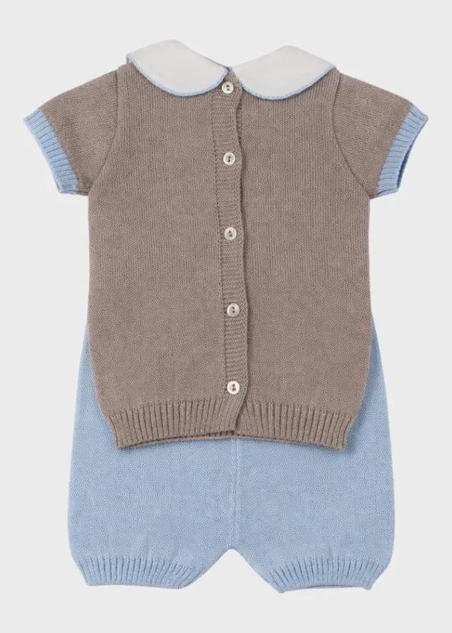 Completo nascita Neonato Avorio NODINI 577/S by BABY LORD
