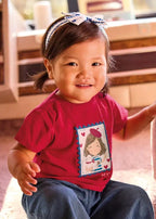 T-shirt Bimba Rosso 1081/10 by MAYORAL