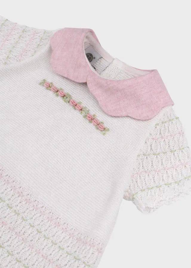Completo nascita Neonata Rosa EK1319C by MARLU'