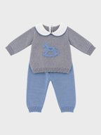 Completo nascita Neonato Grigio CAVALLINO/522