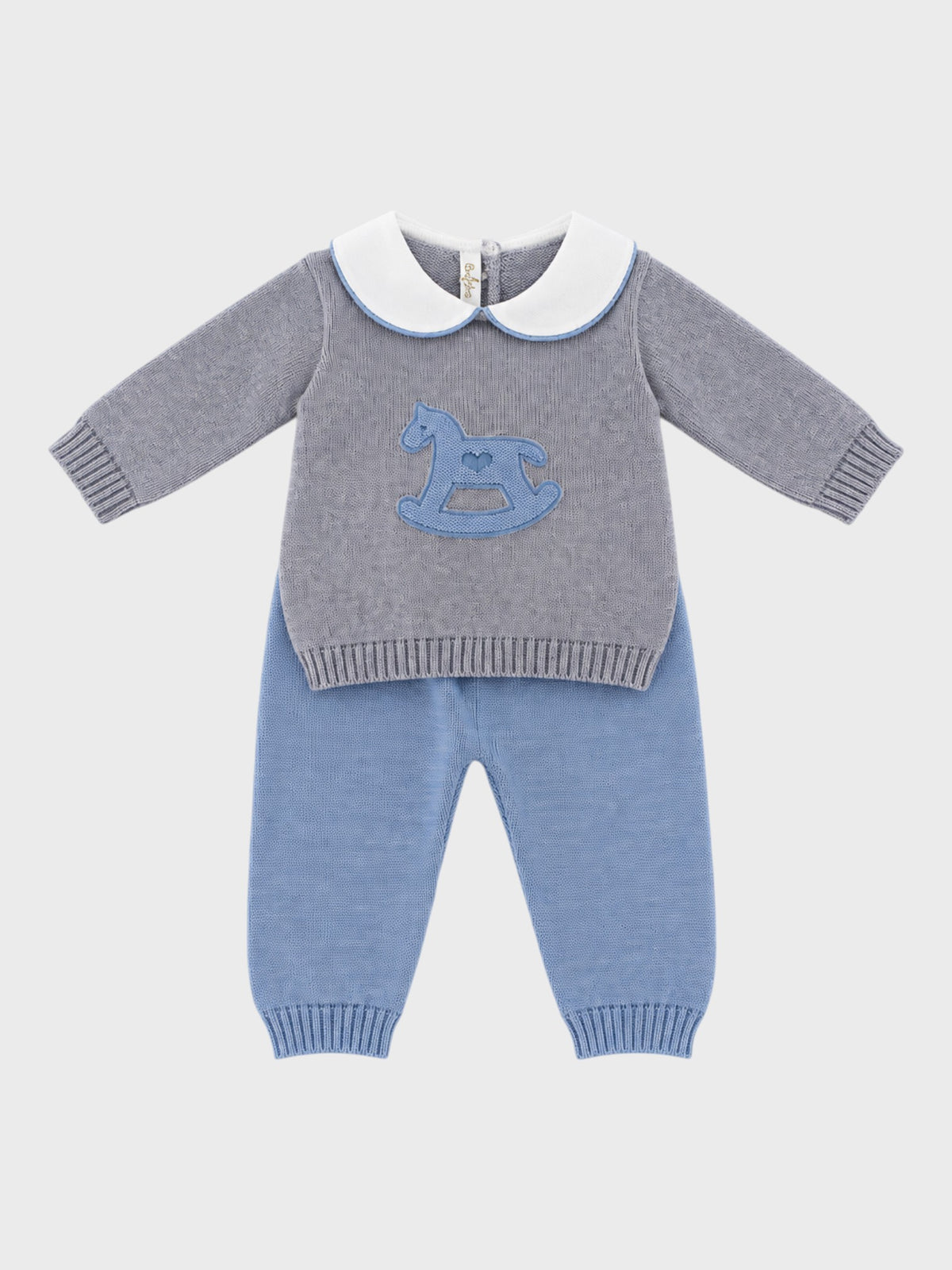 Completo nascita Neonato Grigio CAVALLINO/522