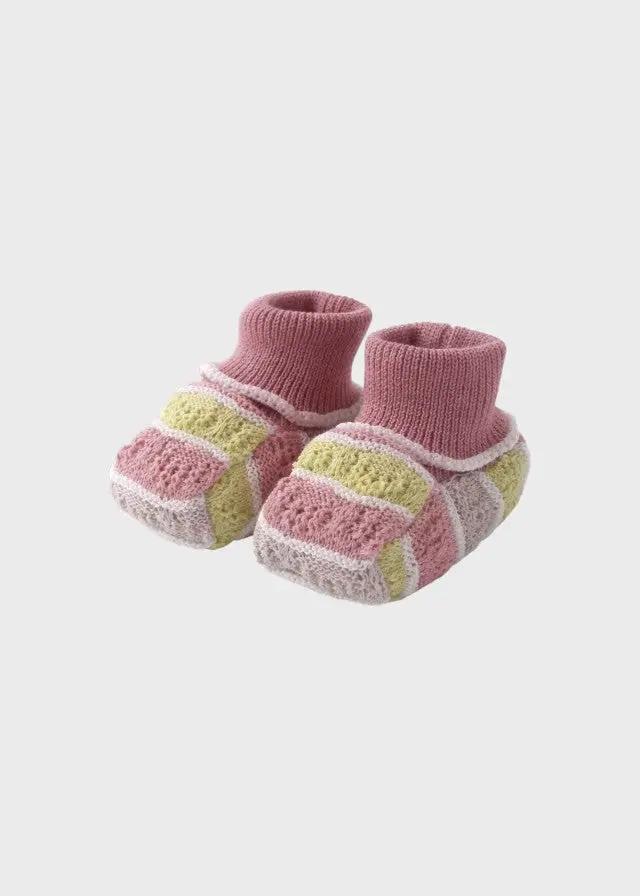 Babbucce Neonata Rosa EK11S/M by MARLU'