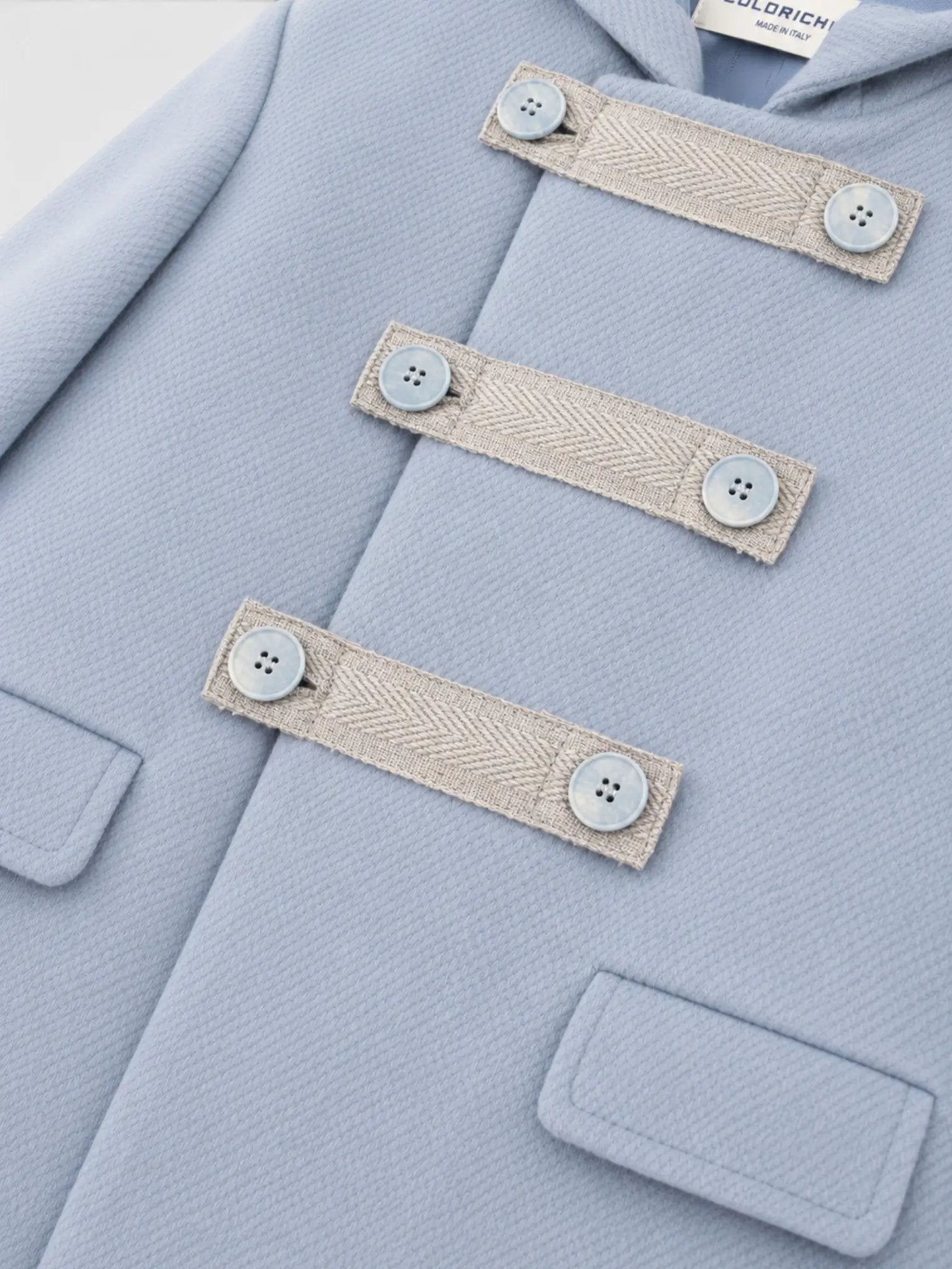 Cappotto Bimbo Cielo MN118825/4729 by COLORICHIARI