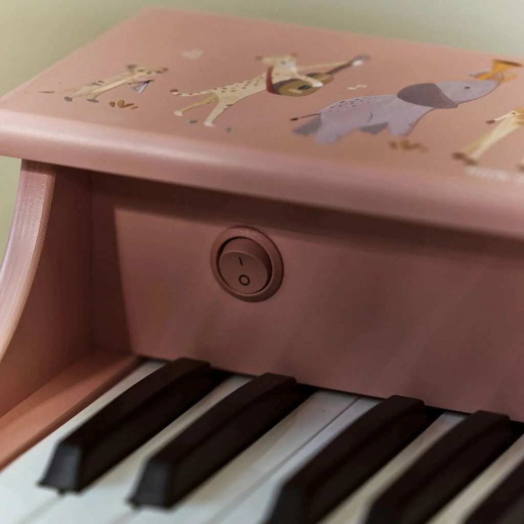 Pianoforte in legno Multicolore LD7477 by LITTLE DUTCH