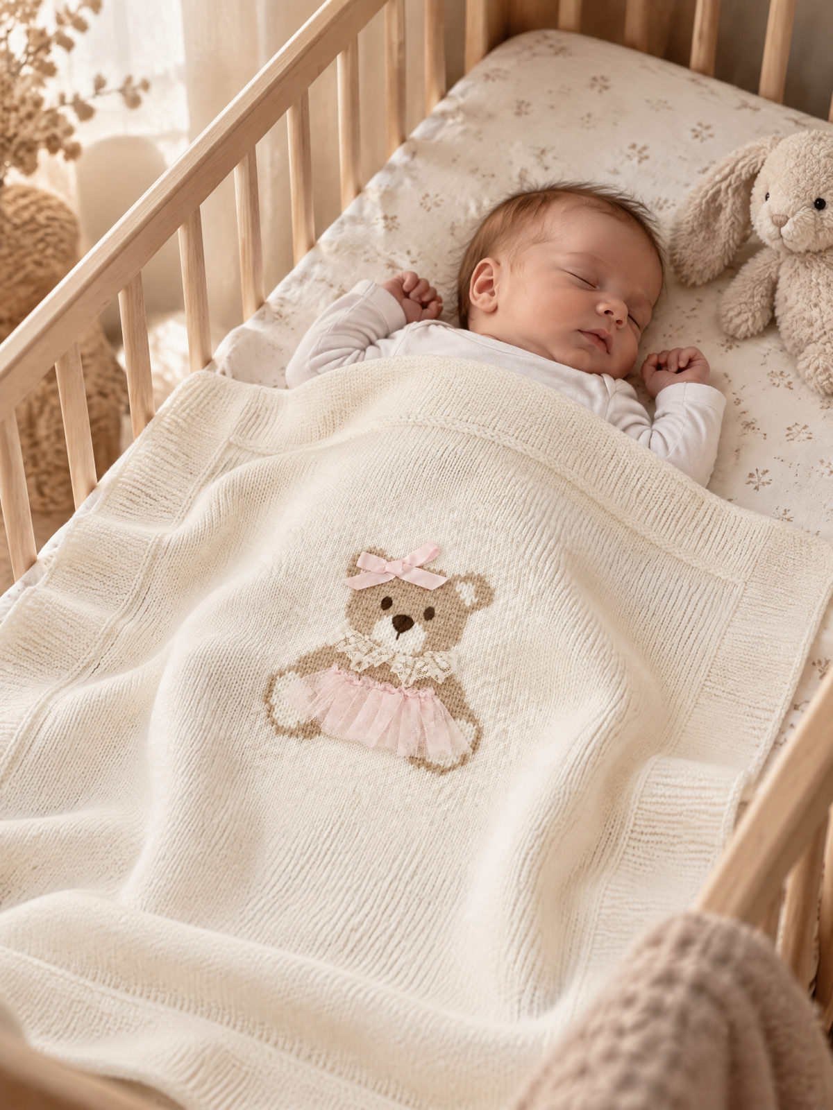Coperta Neonato Bianco 8230 by BIMBALO'