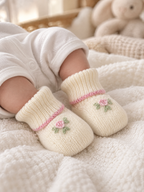 Babbucce Neonata Bianco 8201 by BIMBALO'
