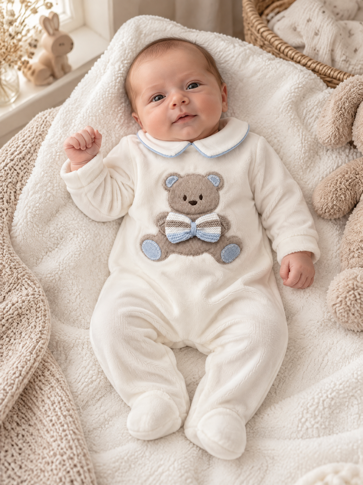 Tutina Neonato Panna 8176 by BIMBALO'