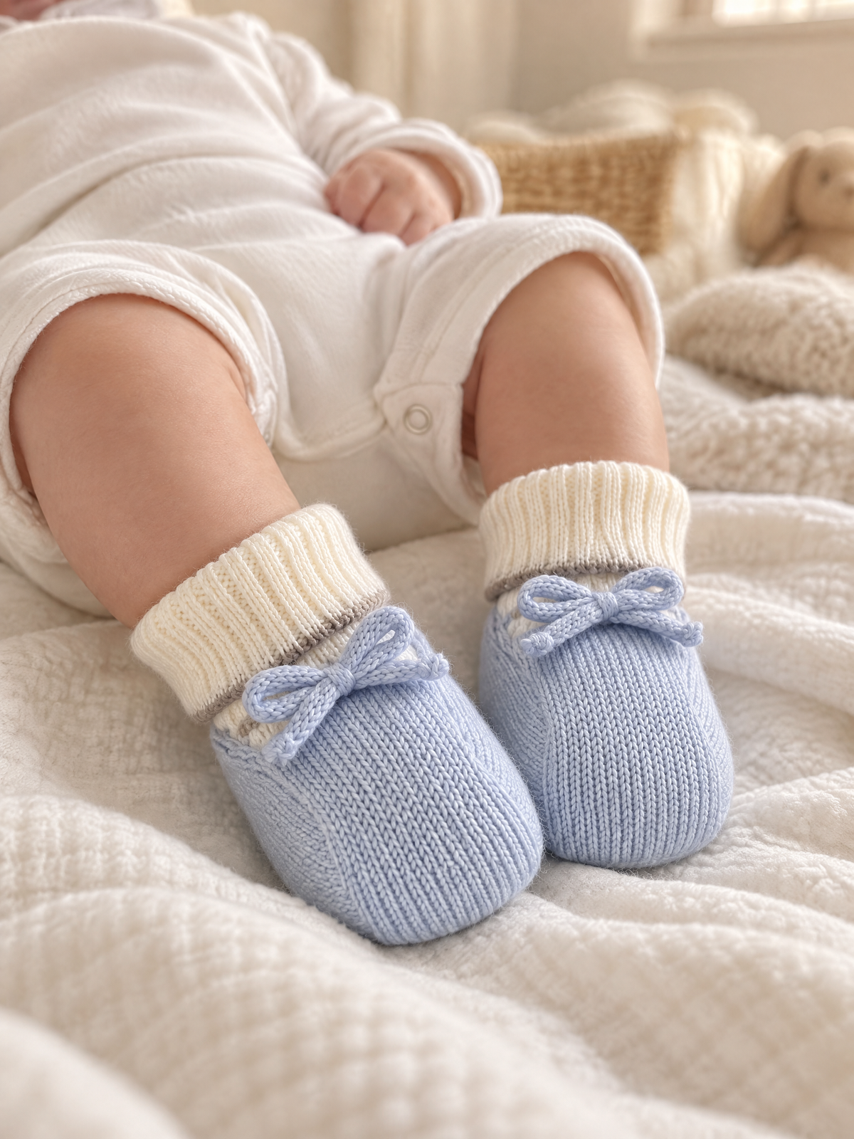 Babbucce Neonato Cielo 8255 by BIMBALO'