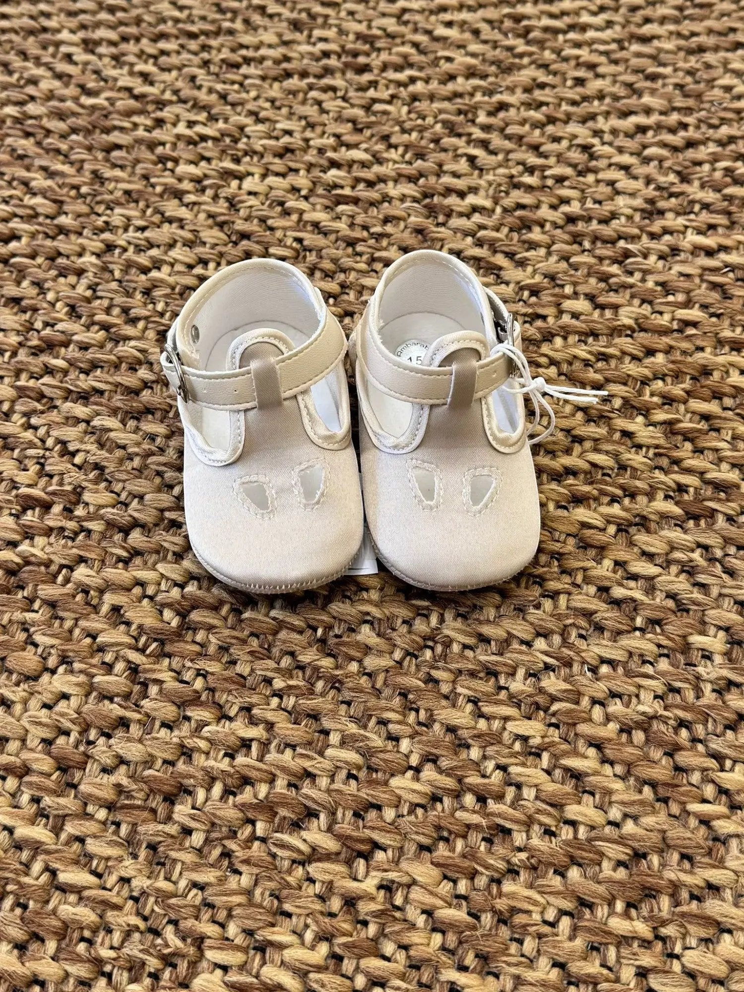 Scarpe Cerimonia Bimbo Beige SM4153/T95 by AMBARABA'