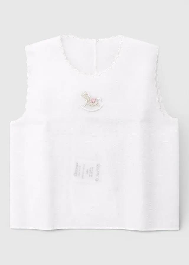 Camicina Neonata Panna C00949/R by COCCODE'